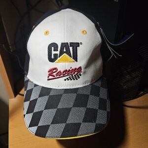 🌟3/$25🌟 CAT Caterpillar Racing Hat Nascar